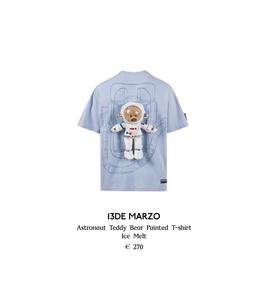 Astronaut Teddy Bear Painted T-shirt