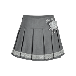 Bear Lacy Bowknot Skirt